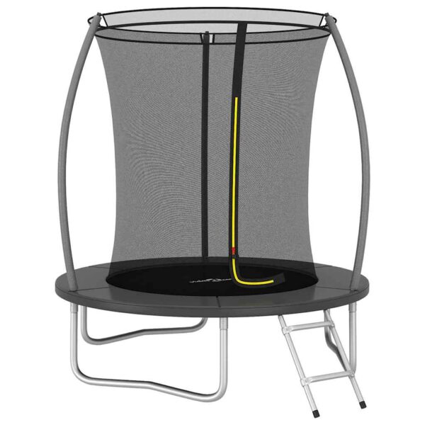 vidaXL Trampolinesett rund 183x52 cm 80 kg