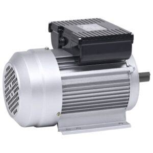 vidaXL Elektrisk motor 1 fase aluminium 1