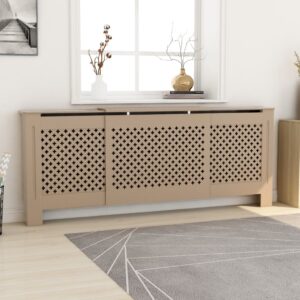 vidaXL Radiatordeksel MDF 205 cm