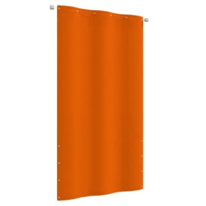 vidaXL Balkongskjerm oransje 120x240 cm oxfordstoff