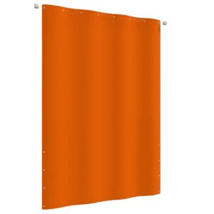 vidaXL Balkongskjerm oransje 160x240 cm oxfordstoff