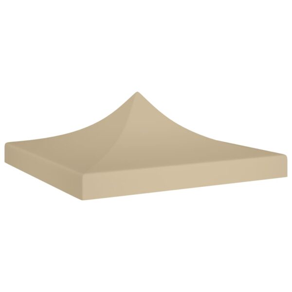 vidaXL Teltduk for festtelt 2x2 m beige 270 g/m²