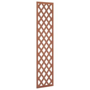 vidaXL Vegg-espalier brun 40x170 cm WPC