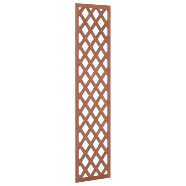 vidaXL Vegg-espalier brun 40x170 cm WPC