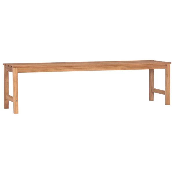 vidaXL Hagebenk 170 cm heltre teak