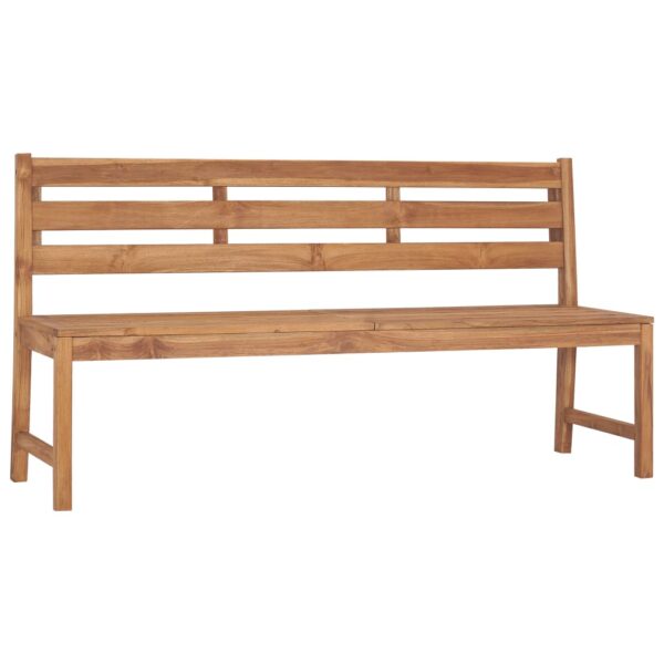 vidaXL Hagebenk 170 cm heltre teak