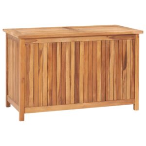 vidaXL Putekasse 90x50x58 cm heltre teak