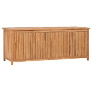 vidaXL Putekasse 150x50x58 cm heltre teak