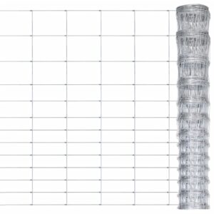 vidaXL Hagegjerde galvanisert stål 50x1