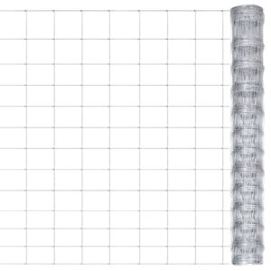 vidaXL Hagegjerde galvanisert stål 50x1