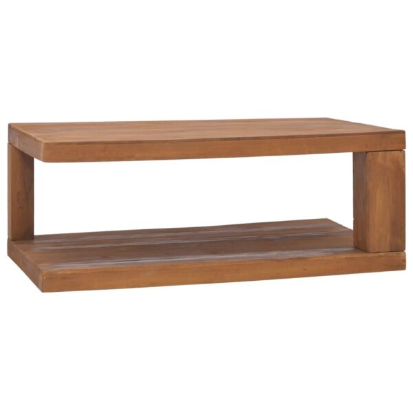 vidaXL Salongbord 90x50x35 cm heltre teak