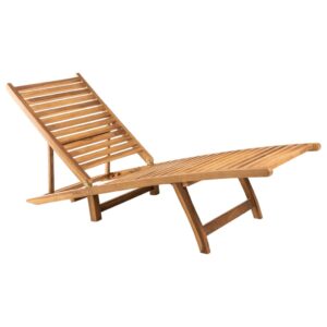 vidaXL Solseng heltre teak