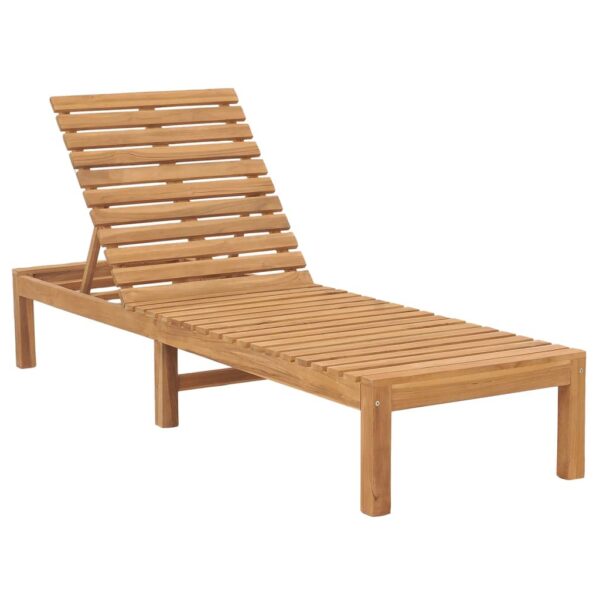 vidaXL Solseng heltre teak