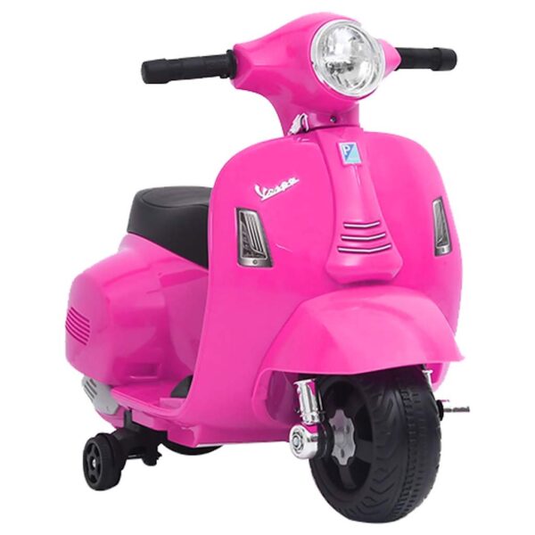 vidaXL Elektrisk lekescooter Vespa GTS300 rosa