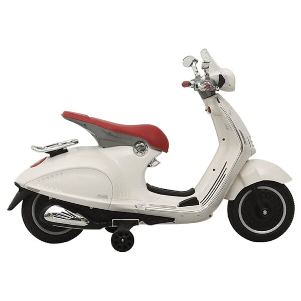 vidaXL Elektrisk lekescooter Vespa GTS300 hvit