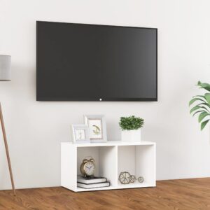 vidaXL TV-benk hvit 72x35x36