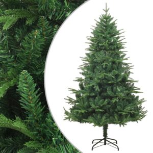 vidaXL Kunstig juletre grønn 210 cm PVC og PE