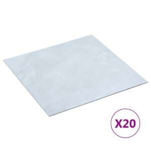 vidaXL Selvklebende gulvplanker 20 stk PVC 1