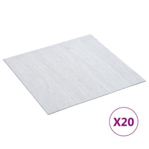 vidaXL Selvklebende gulvplanker 20 stk PVC 1