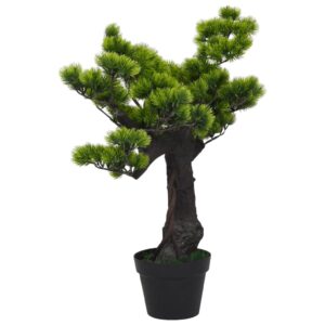 vidaXL Kunstig furubonsai med potte 70 cm grønn