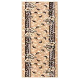 vidaXL Gulvteppe BCF beige 80x150 cm