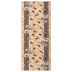 vidaXL Gulvteppe BCF beige 100x250 cm