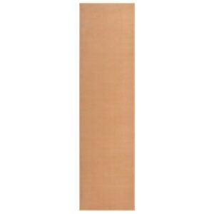 vidaXL Gulvteppe BCF beige 80x350 cm