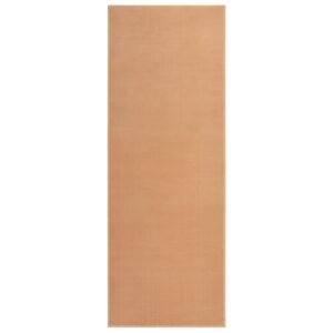 vidaXL Teppeløper BCF beige 100x250 cm