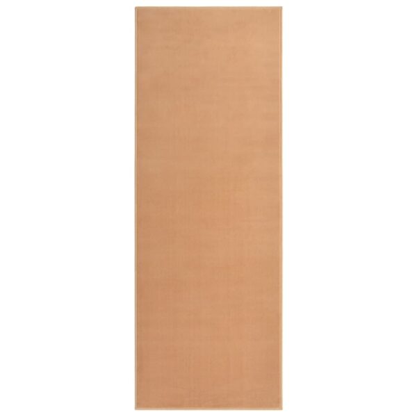 vidaXL Teppeløper BCF beige 100x250 cm