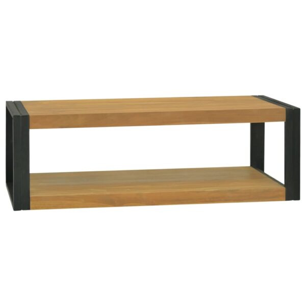 vidaXL Baderomsskap 120x45x35 cm heltre teak