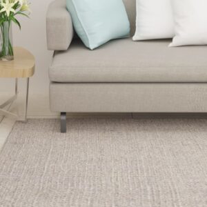 vidaXL Teppe naturlig sisal 80x200 cm sand