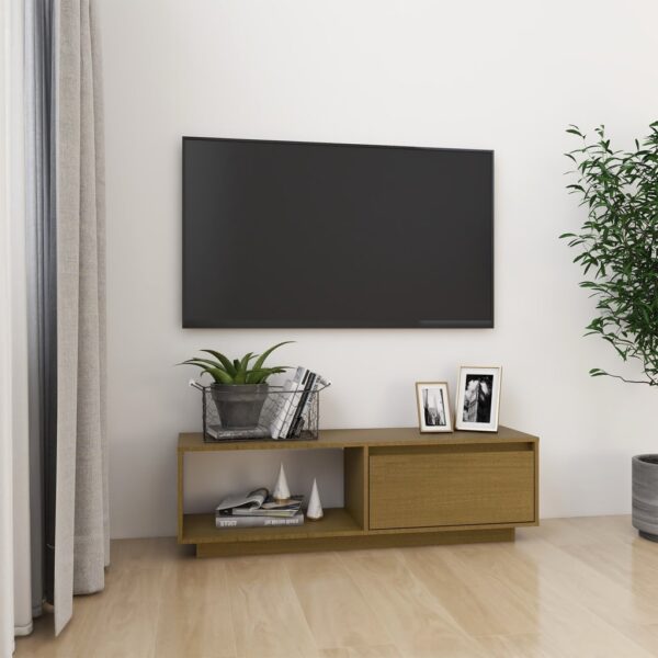 vidaXL TV-benk 110x30x33