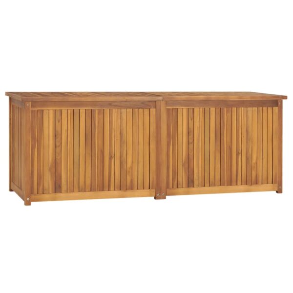 vidaXL Hageboks 150x50x55 cm heltre teak