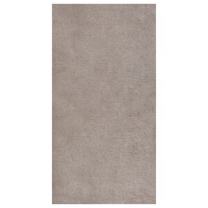 vidaXL Flossteppe med lang luv beige 80x150 cm