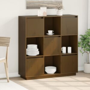 vidaXL Highboard honningbrun 110