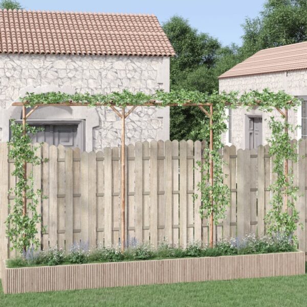 vidaXL Pergola bambus 385x40x205 cm