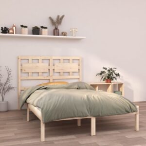 vidaXL Sengeramme heltre 140x190 cm