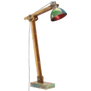 vidaXL Gulvlampe flerfarget E27