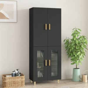 vidaXL Highboard svart 69