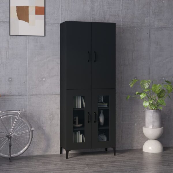 vidaXL Highboard svart 69