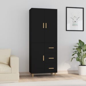 vidaXL Highboard svart 69