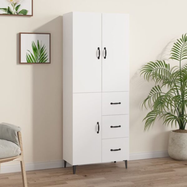 vidaXL Highboard hvit 69