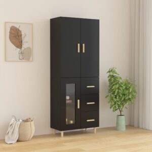 vidaXL Highboard svart 69