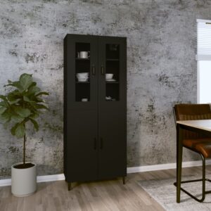 vidaXL Highboard svart 69