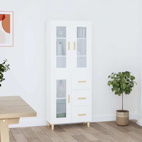 vidaXL Highboard hvit 69