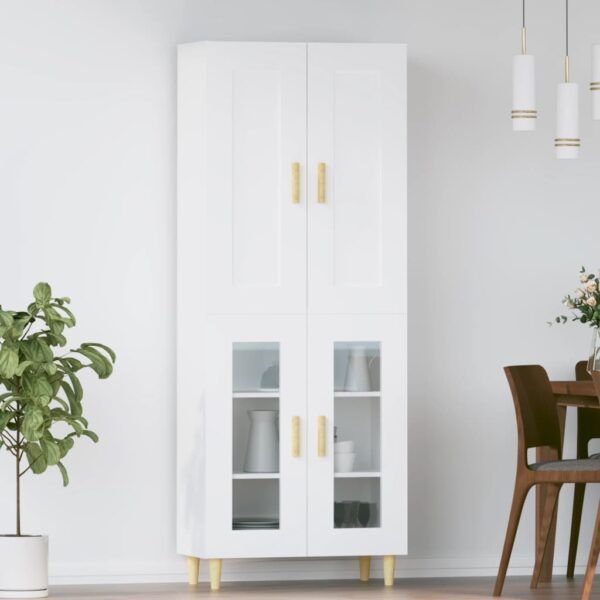 vidaXL Highboard hvit 69