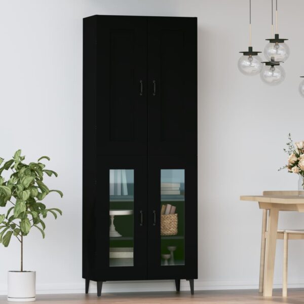 vidaXL Highboard svart 69