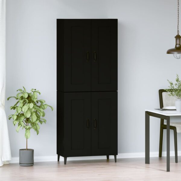 vidaXL Highboard svart 69