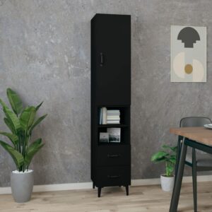 vidaXL Highboard svart 34