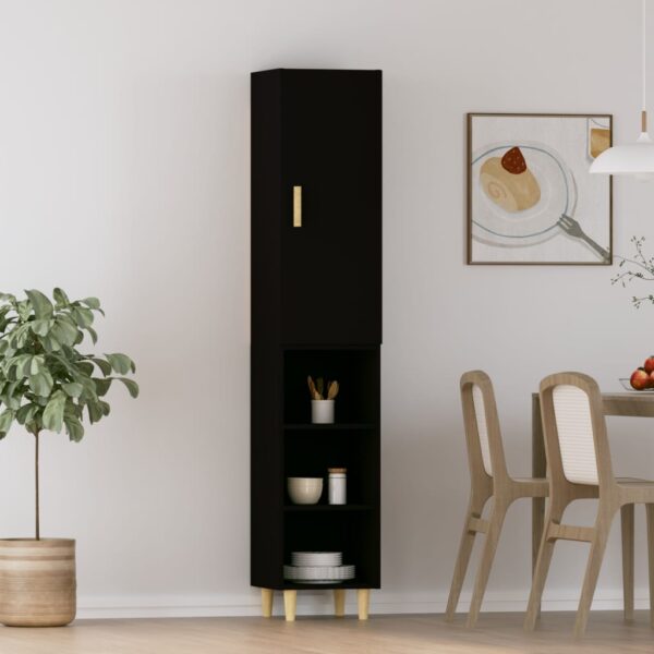 vidaXL Highboard svart 34